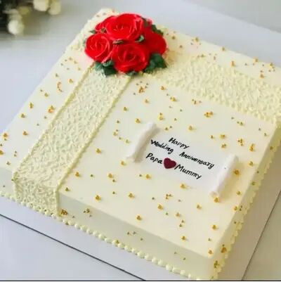 Butterscotch Cake Square Shape