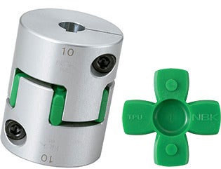Mjs-csk-gr Short Clamping + Key Nbk Jaw Type Flexible Coupling For Industrial