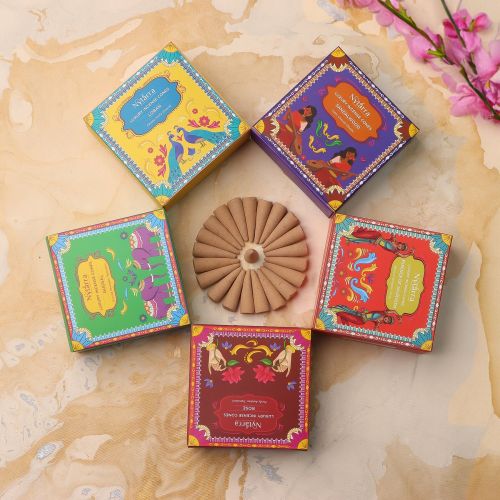 Luxury Incense Cones- Pack Of 5