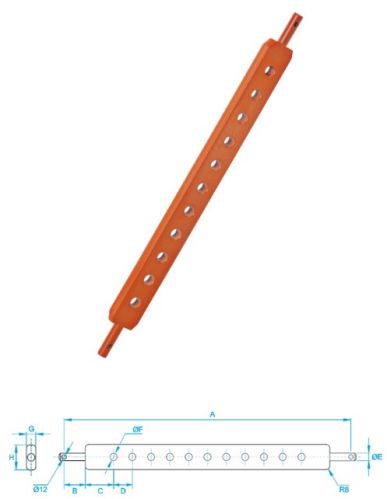 MS/lc/ EN8D/ EN8 Tractor Draw Bar (80×40)