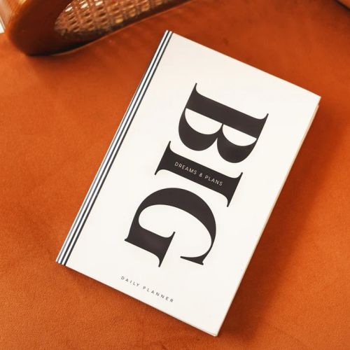 Big Plans & Dreams Undated Daily Planner Diary