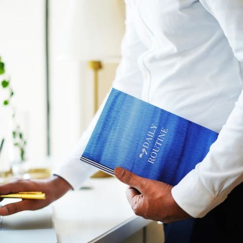 My Daily Routine Undated Daily Planner Diary