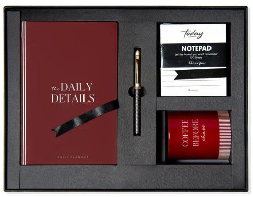 Diary Notepad Gel Pen Coffee Mug Corporate Gift Set