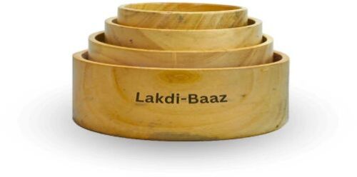 Toxic Wooden Bowl Set For Salad/serving/soup