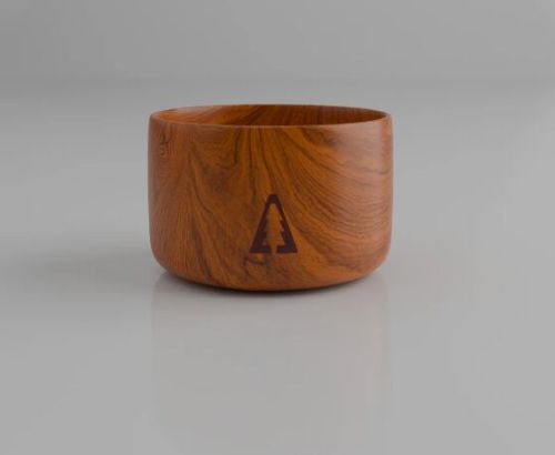 Toxic Wooden Snack Serving Bowl