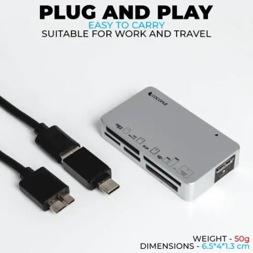 Coconut CR11 USB 3.0 All-in-one Card Reader