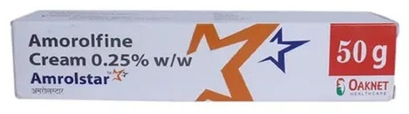 Amrolstar Amorolfine 0.25% Cream Treatment Of Fungal Infections