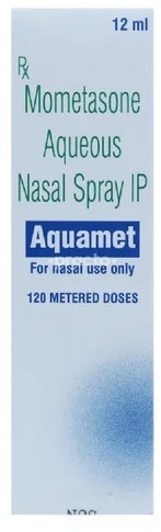 Aquamet Nasal Spray, Packaging Size : 12 Ml For Sneezing Runny Nose