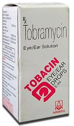 Tobacin Tobramycin Eye Ear Drop, Packaging Type : Bottle