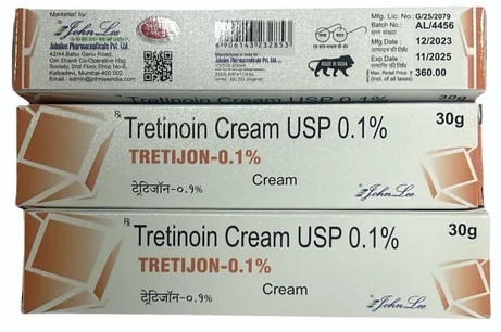 Tretijon 0.1% Cream, Packaging Size : 30 Gm, Packaging Type : Tube