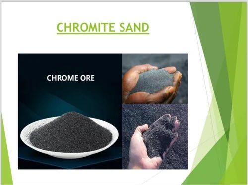 Chromite Ore Powder, Packaging Type : Black, Packaging Size : 25 kg