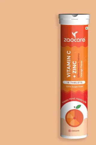 Zaocare Vitamin C and Zinc Tablets