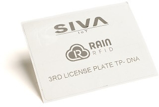 3rd License Plate Tp DNA Label For Prevention