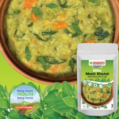 Ready To Cook Millet Methi Khichdi - Starter Pack - 180 Gms