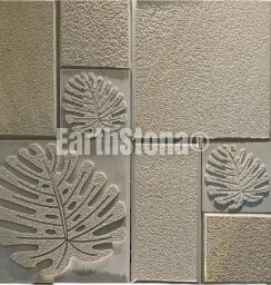 Palm Leaf Pattern Natural Stone Wall Cladding at Rs 220 in Jaipur - ID ...