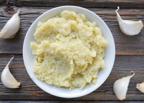 Homemade Garlic Paste