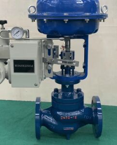 Pneumatic Actuated Globe Type Control Valve