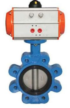 Pneumatic Actuated Lug Butterfly Valve