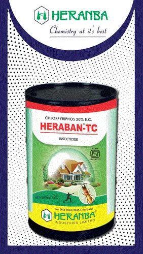 Heraban-tc Chloropyriphos 20% Ec Termites Control