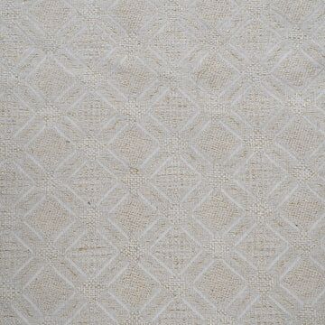 Cream & Golden Traditional Lurex Cotton Blend Dyeable Jacquard Fabric