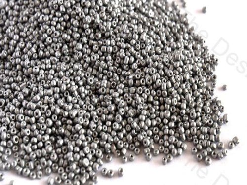 Mercury Silver Round Rocailles Seed Beads