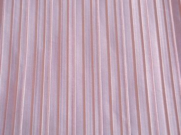 Precut Of 2 Meter Baby Pink Plain Crushed Pleated Satin Fabric