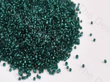 Silverline Sea Green Round Rocailles Seed Beads