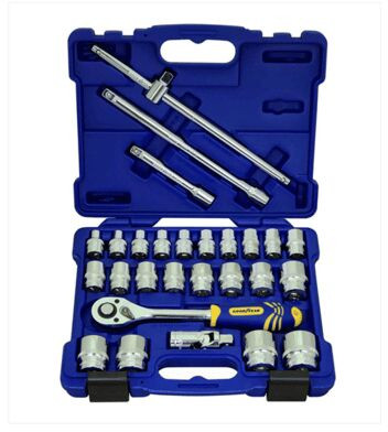 27 Pcs. 1/2 Drive Hex Socket Set