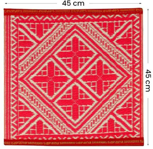 Aasan Pink & Ivory Chatai Mats