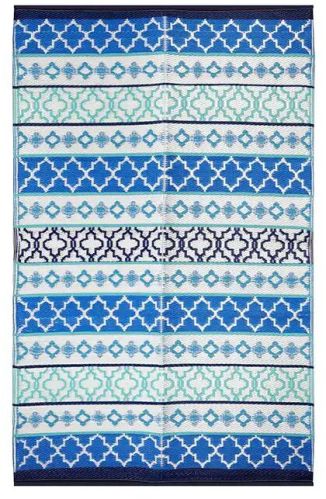 CL-62 Chatai Blue and White 120 X 180 Cms (4 X 6), 180 X 180 Cms (6 X 6), 180 X 270 Cms (6 X 9)