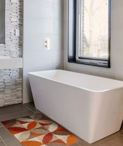 Portland (PL-03) Door Mat With Backing 40 X 60 Cms, Without Backing 40 X 60 Cms