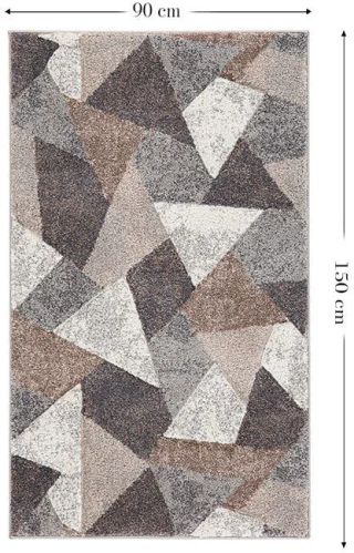 Venice Asymmetric Geometry Area Rug