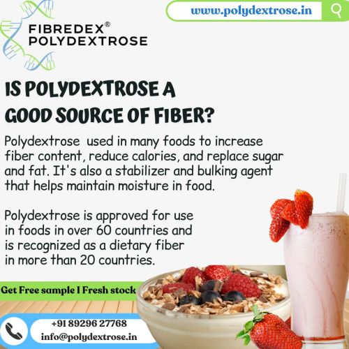 Fibredex Yogurt Polydextrose Food Fibre, Color : White, Certification : FSSAI Certified