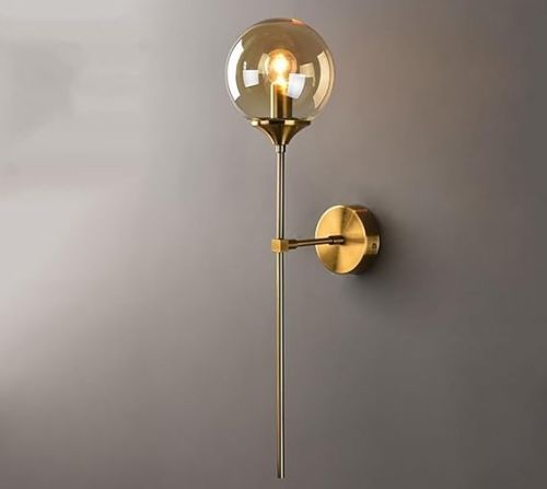 Daylight Handicrafts Gold Metal Wall Light, Color : Golden