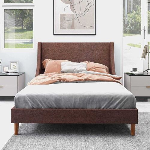 Meksy Queen Size Upholstered Bed