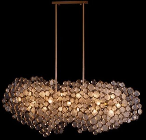 Louder Than Thunder (large, Gold) Crystal Chandelier