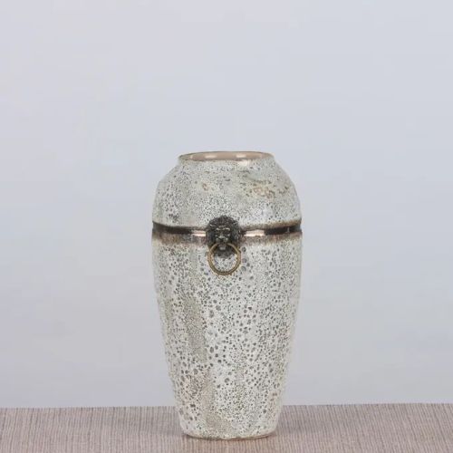 Moroccan Mist (medium, Grey) Ceramic Planter
