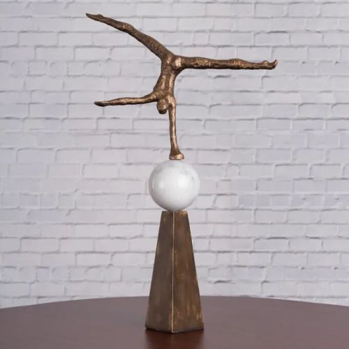 The Perfect Gymnast Sculpture Decor