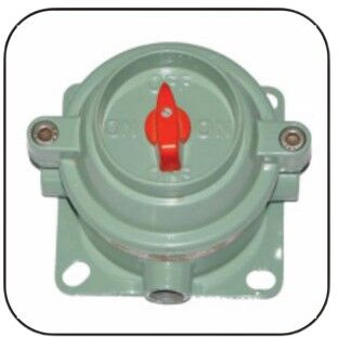 Sunil Power Coated LM6 Flameproof Rotary Switch, Color : Grey