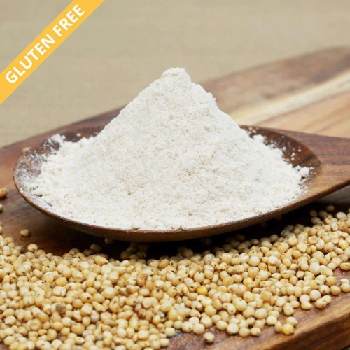 Jowar Flour, Color : White Dried, Form : Powder