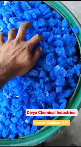 Copper Sulphate, Brand Name : Divya, Packaging Type : Blue