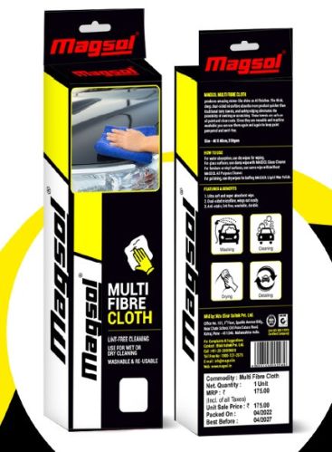 40CM Microfiber Magsol Multifibre Cloth For Removing Wax From Paintwork, Quick Detailing, Interior Cleaning
