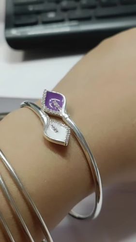 Evimeria 925 Silver Kada, Gender : Female