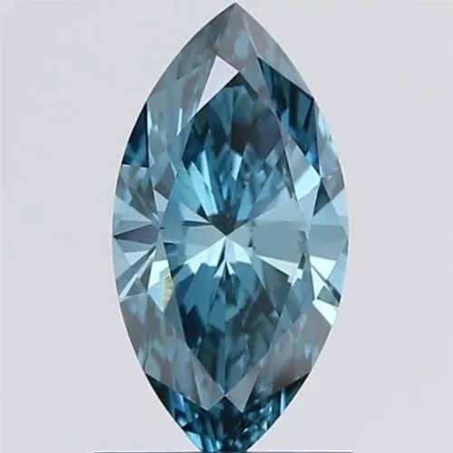Polished Marquise Cut Diamond 5 Mm, Packaging Type : Blue