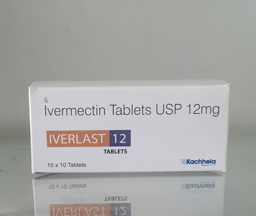 Iverlast Ivermectin Tablet, Strength : 12mg, Packaging Type : Strip