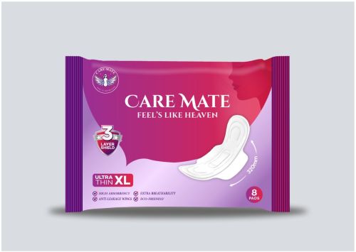Cotton Sanitary Napkins Disposable M, XL