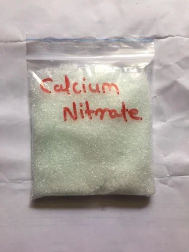 Calcium Nitrate Chemical Crystals 98%, Grade : Fertilizer Grade For Agriculture