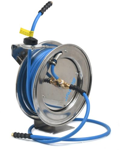 Zephyr Auto-retractable Air Hose Reels 13mm X 20m Stainless Steel 304 (ZAR1320SS)