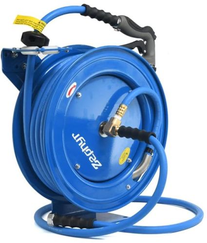 Zephyr Auto-retractable Water Hose Reels 10mm X 20m Heavy Duty (ZWR1020HD)
