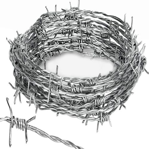 Iron Barbed Wire, Packaging Type : Grey, Length : 10-20mtr